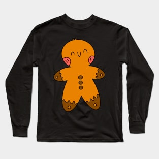 Cute gingerbread man Christmas Long Sleeve T-Shirt